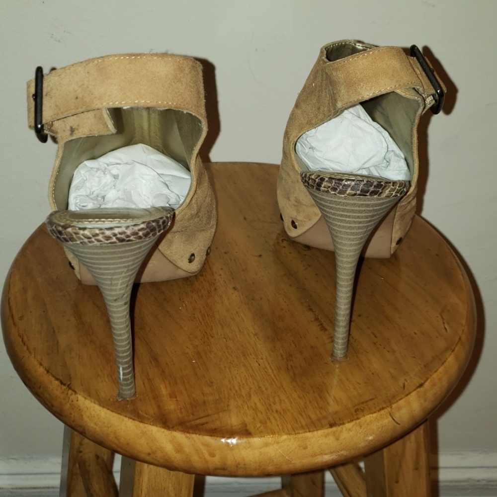 Sam Edelman Boutique peep toe pumps - Picture 3 of 4